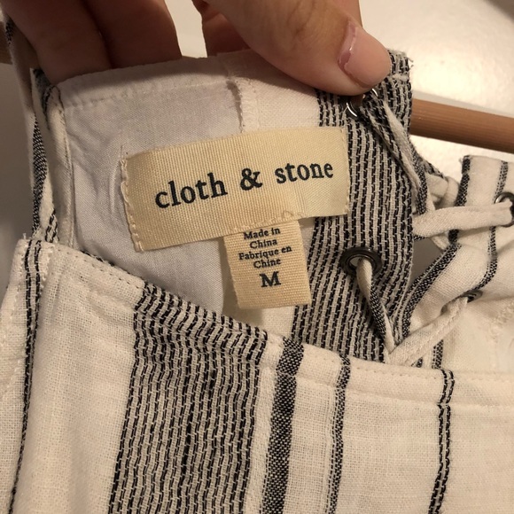 Cloth & Stone Stripe Shift Dress - Picture 3 of 4